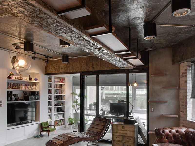 流行的純水泥房風(fēng)格裝修，要注重空間和布局的結(jié)合